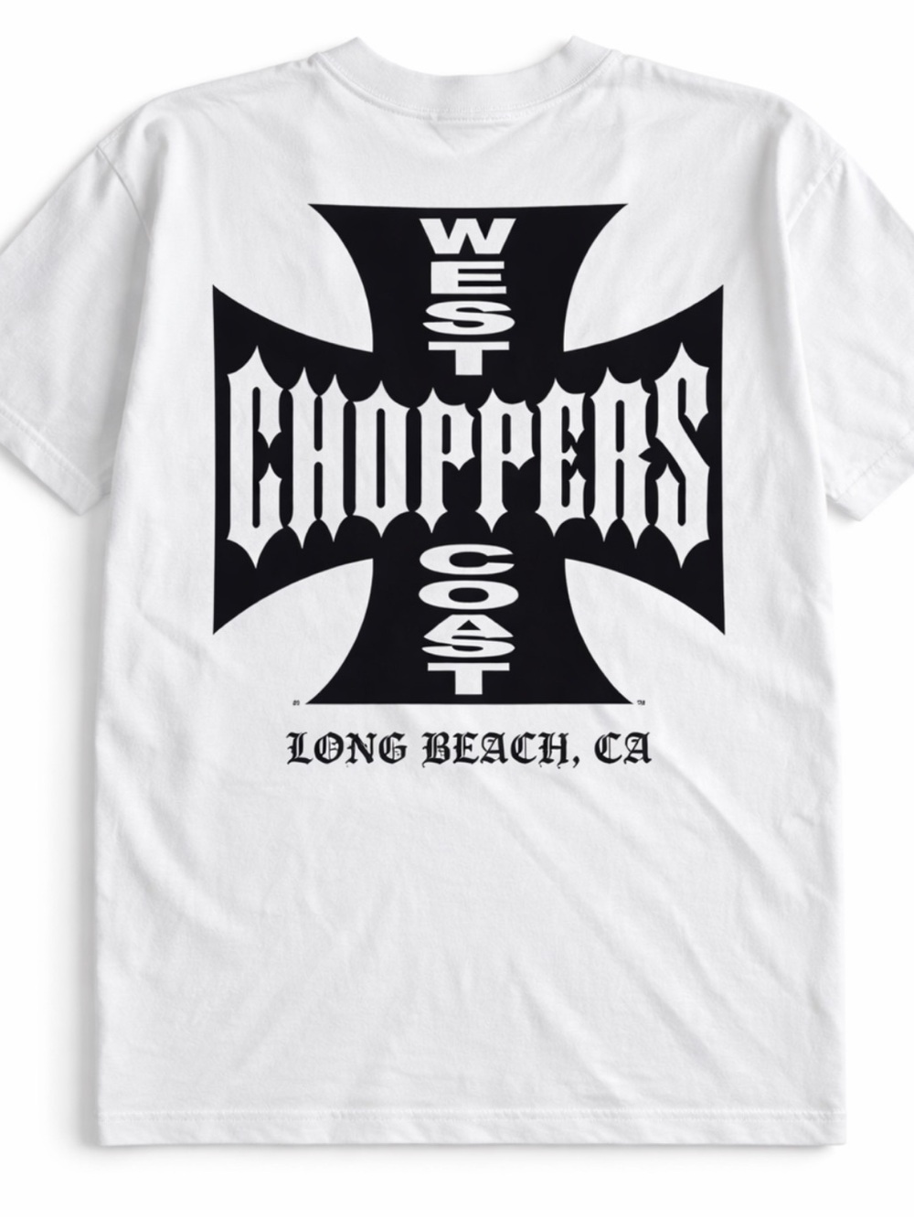 West Coast Choppers White Short-Sleeve Graphic Tee New vintage size 2x